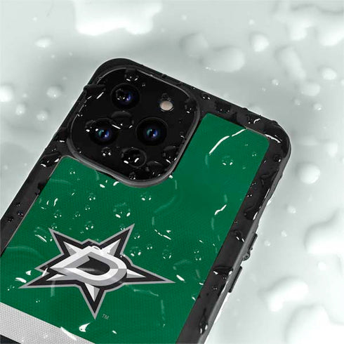NHL Dallas Stars Jersey iPhone 15 Pro Waterproof Case